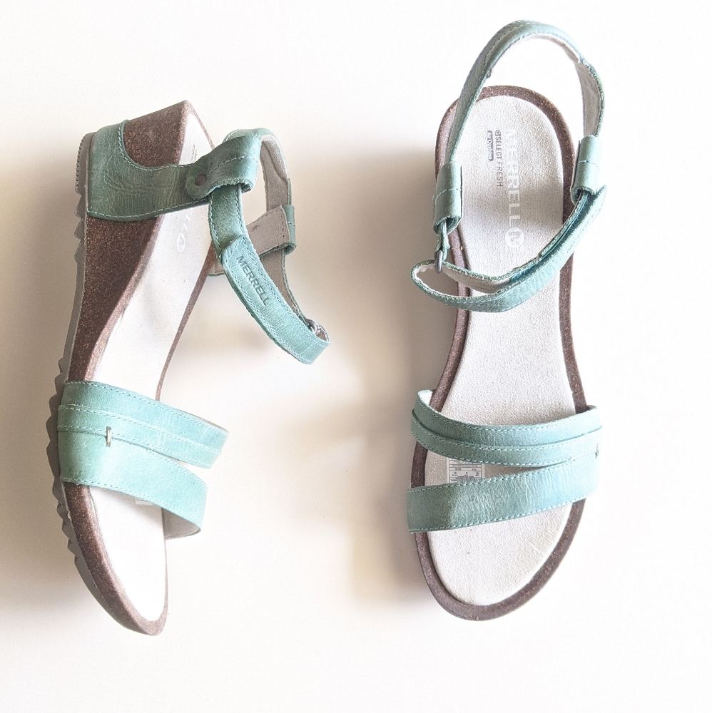 SOLD Merrell Revalli Aura Strap Wedge Sandals
